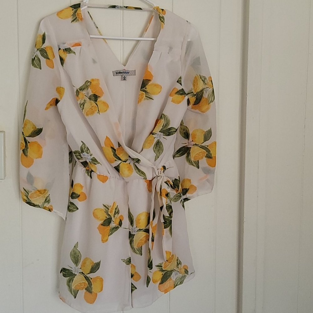 Super Cute Lemon Romper 🍋